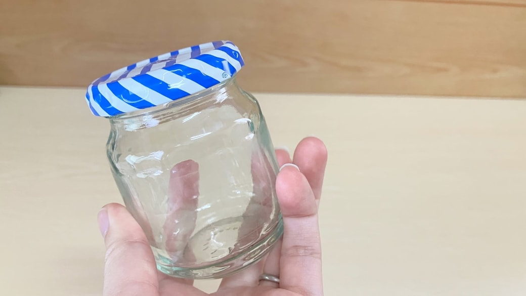 ジャムの空き瓶