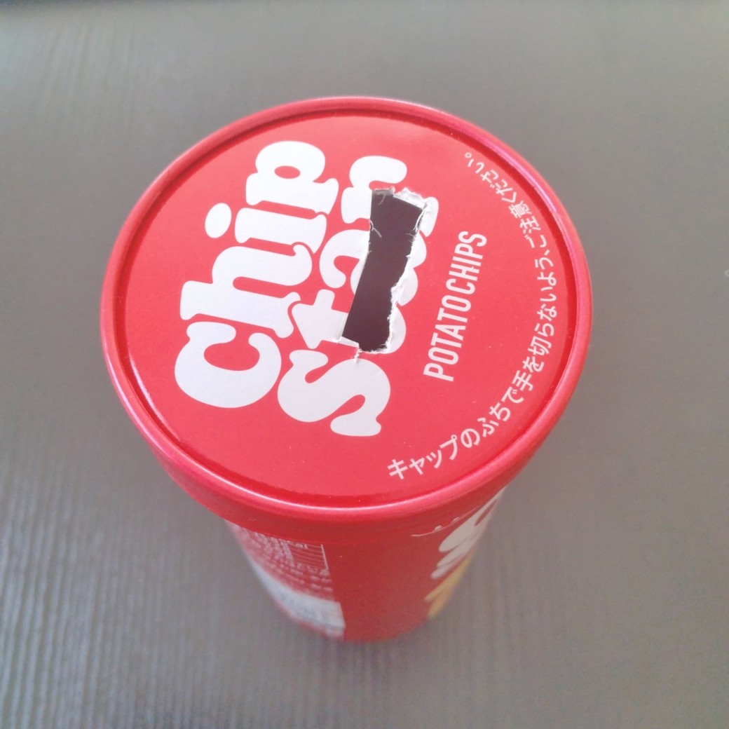 チップスターの貯金箱