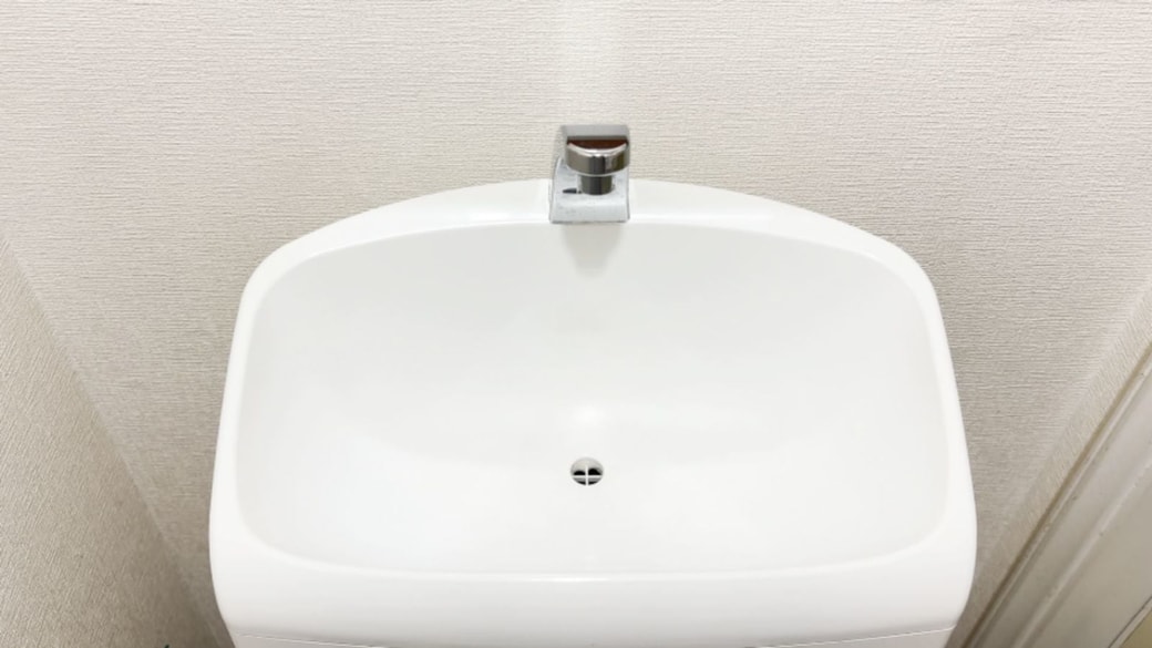 掃除後の手洗いボウル