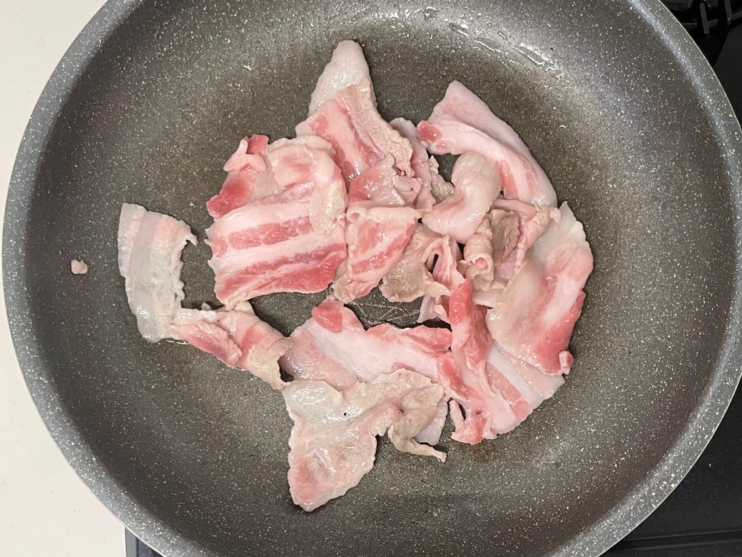 豚バラの甘辛コチュジャンだれ丼