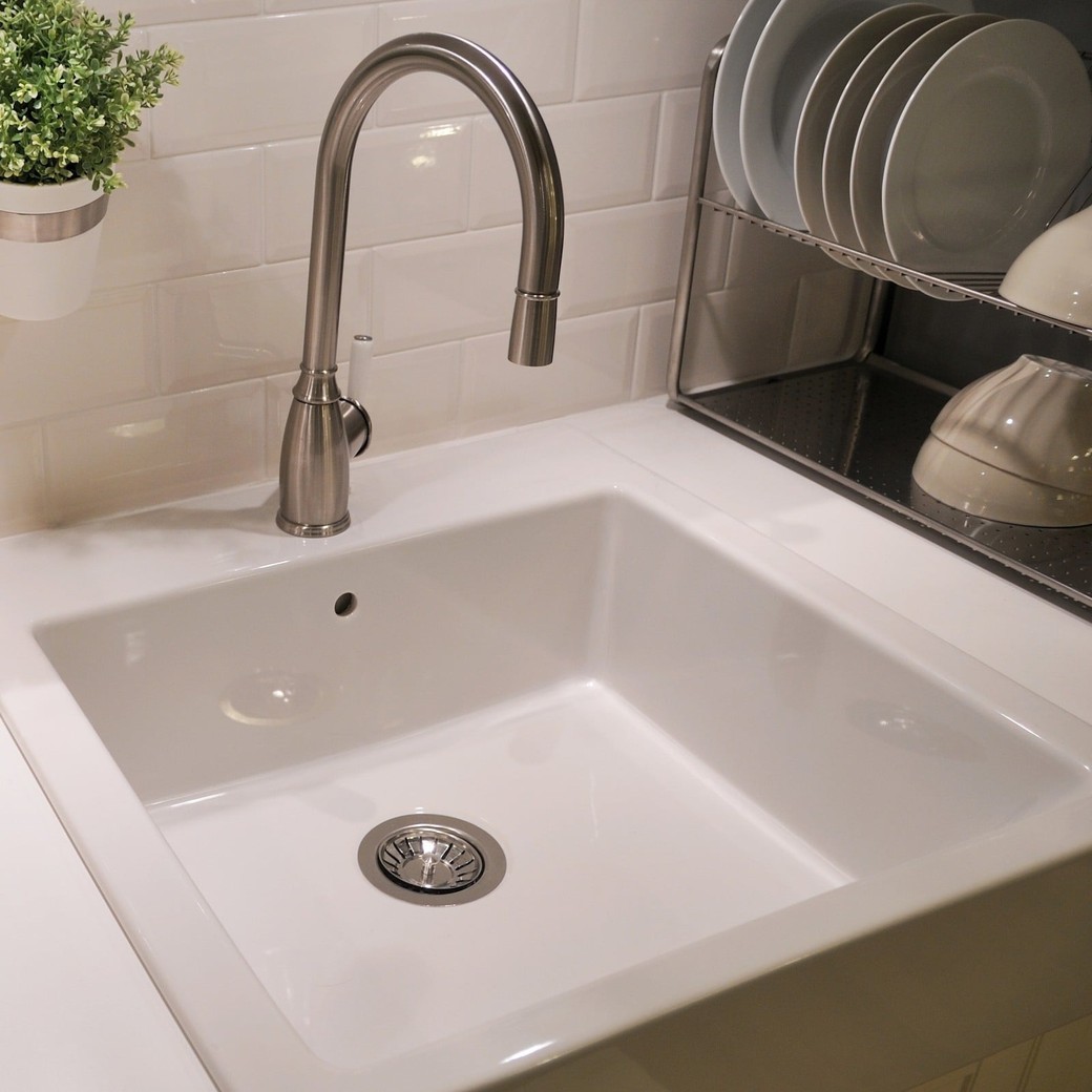 特徴その2．ホーロー製のシンク