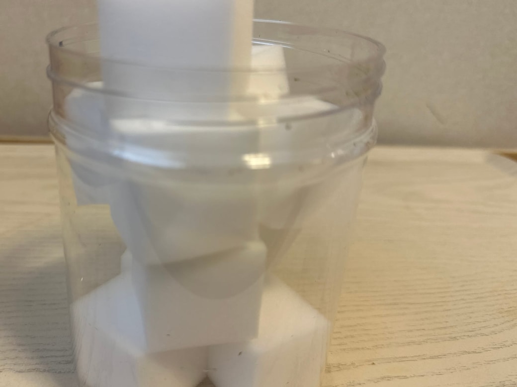 メラミンスポンジを入れる