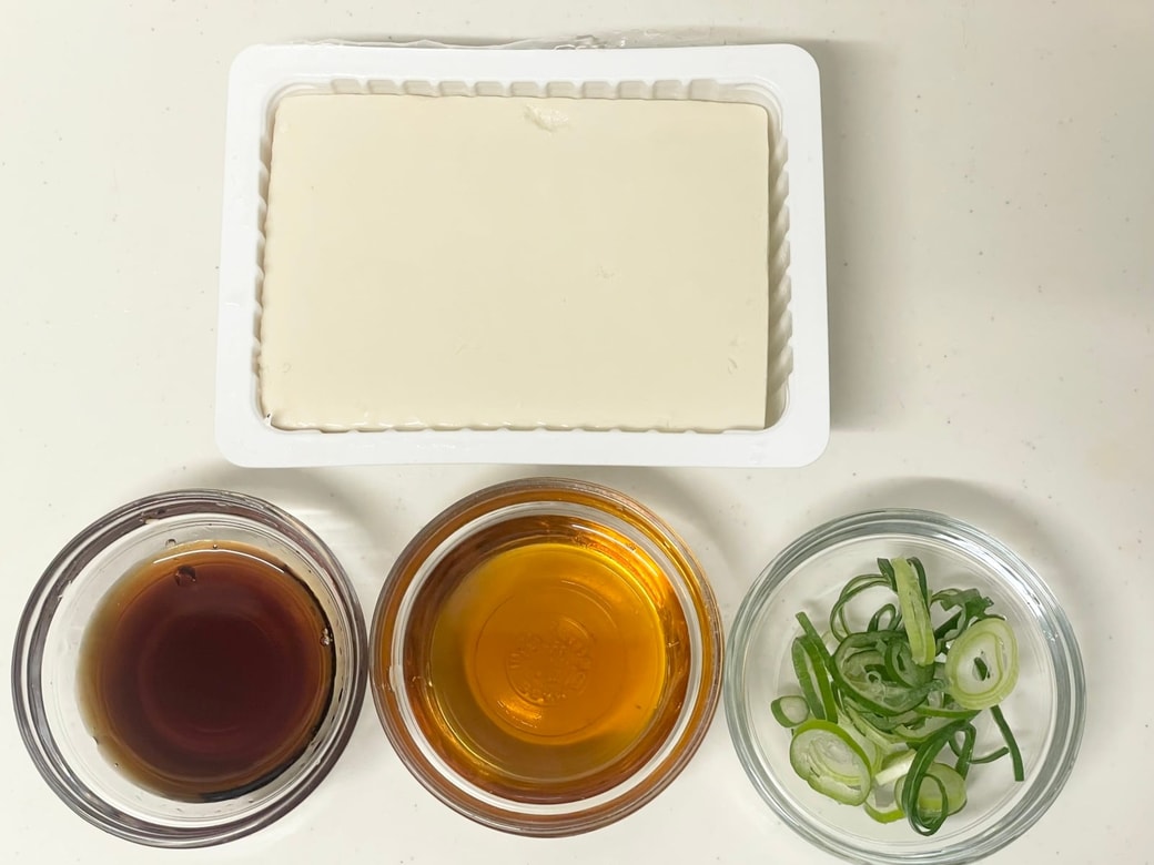 ごま油揚げ豆腐