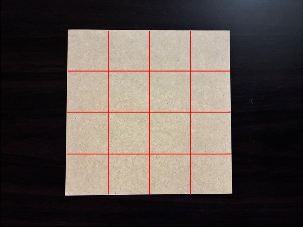 折り紙で写真立て