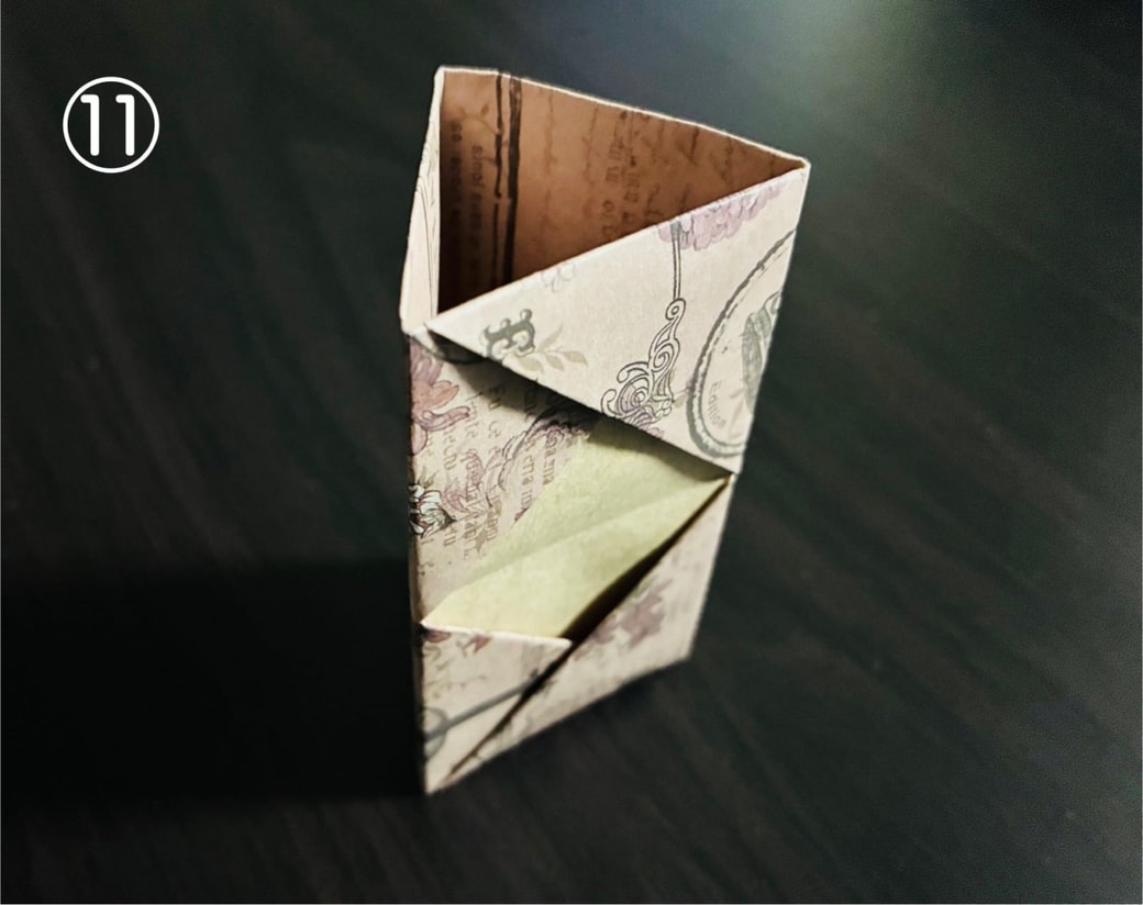 折り紙で写真立て