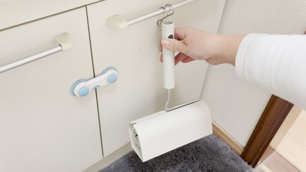 洗面台近くに配置する