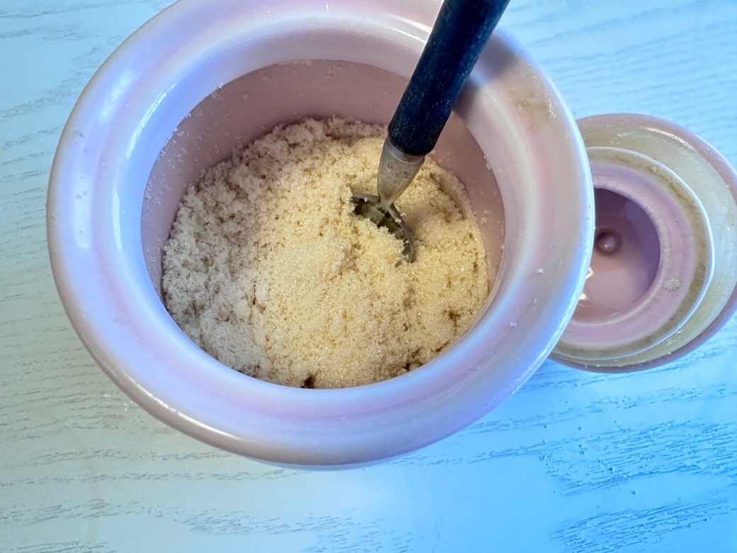 サラサラになった砂糖