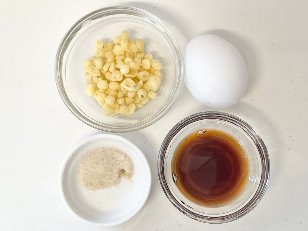 天かす温玉ご飯