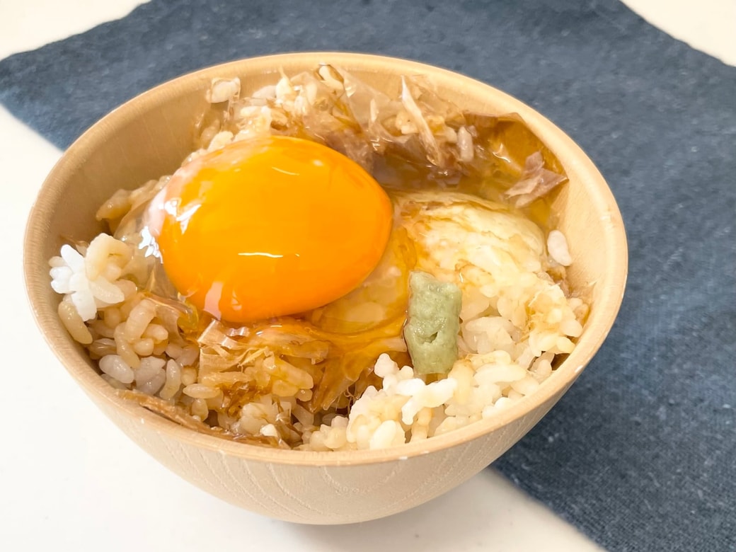 おかかわさびTKG