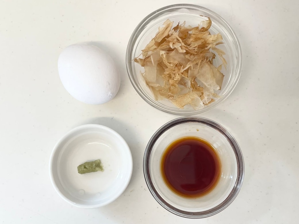 おかかわさびTKG