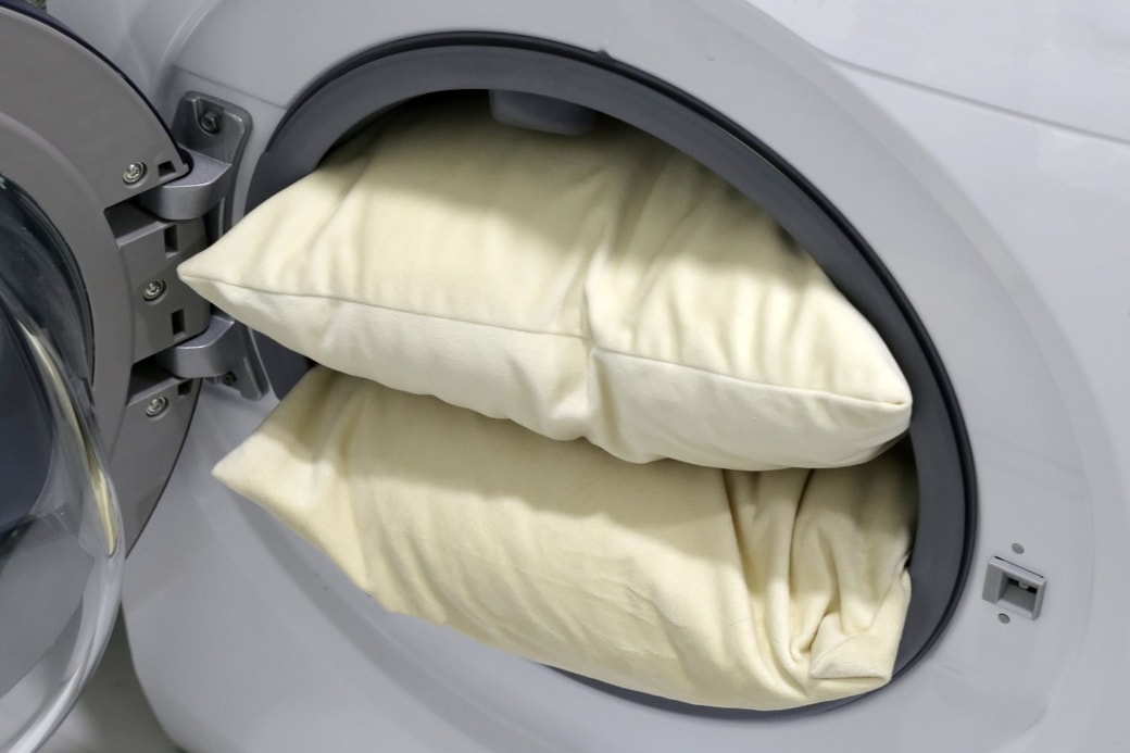 NG洗濯物を詰め込む