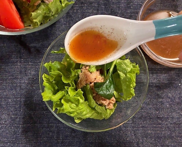 ツナ油ドレッシング