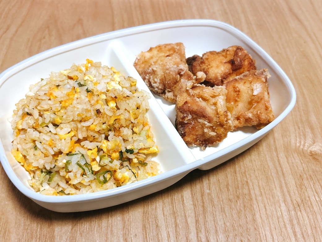 あっさりとした味付けなので、揚げ物と食べても重くない