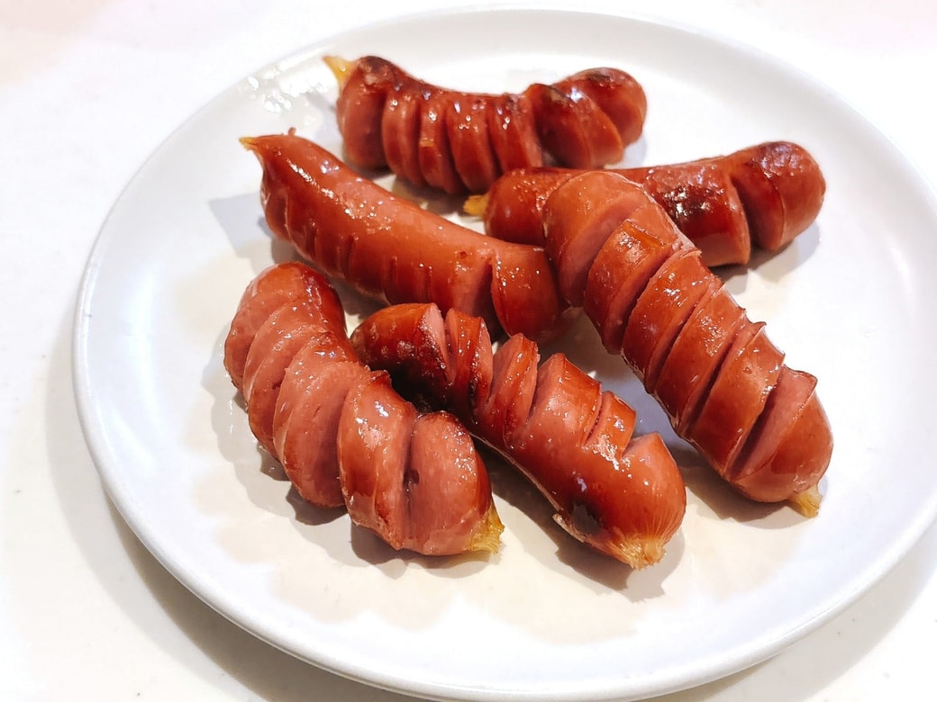 ウインナーを焼くときに試してみて