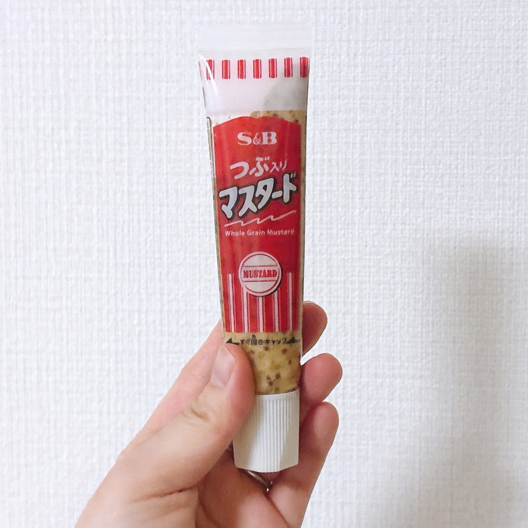 ポテトサラダに加える粒マスタード