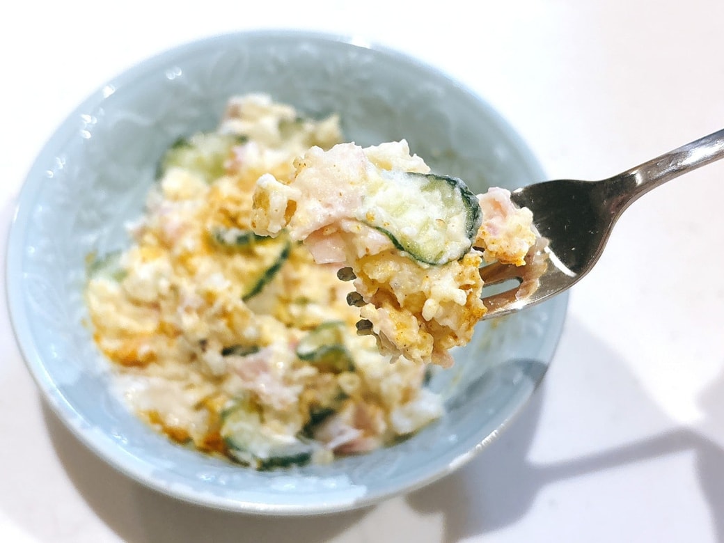 スパイスがじゃがいもの甘さを引き立てる