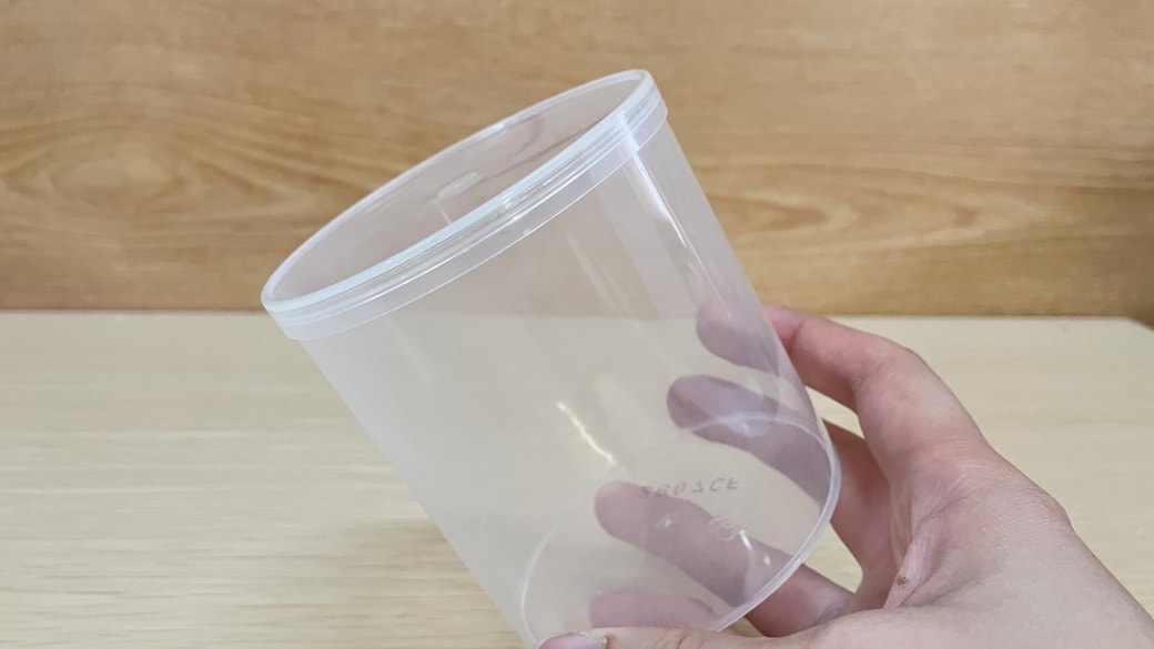 綿棒の空き容器