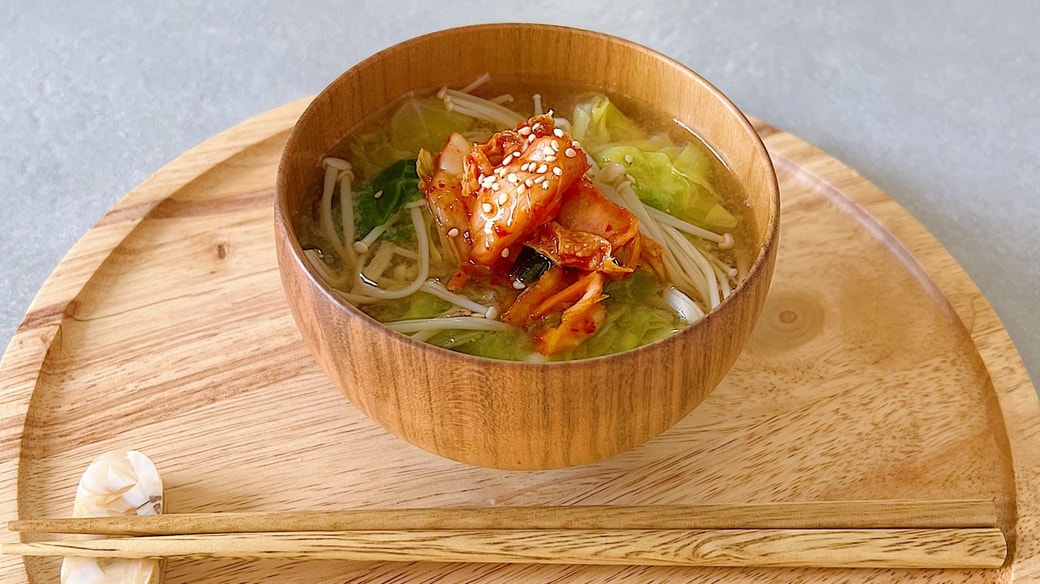 春キャベツみそ汁