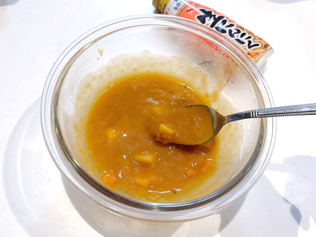 しっかり混ぜれば完成