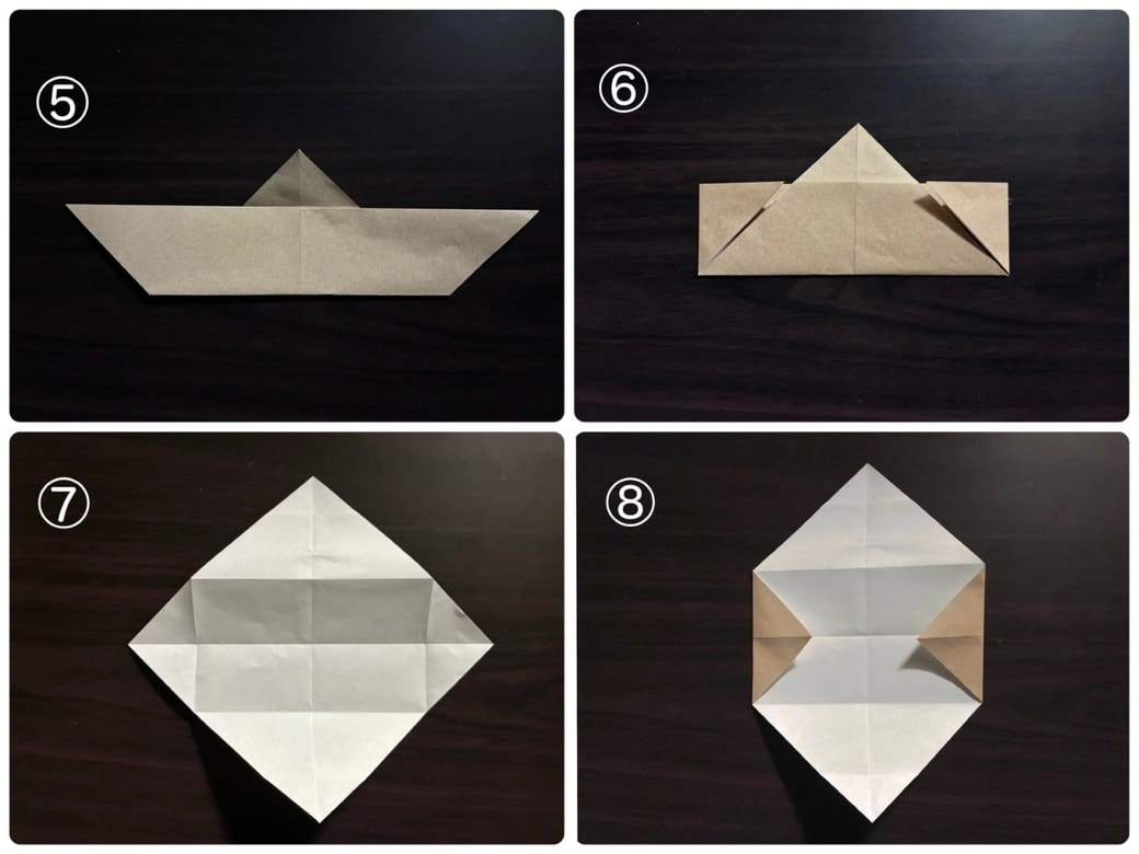 折り紙でプチギフト