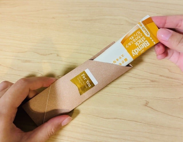 折り紙でプチギフト