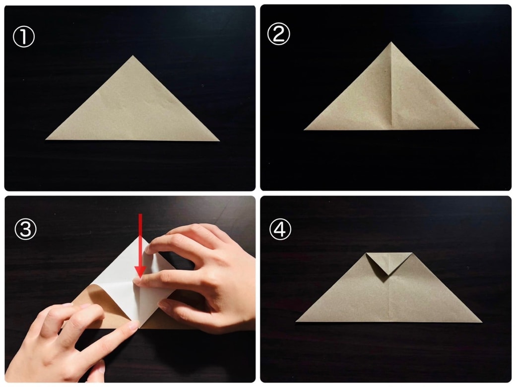 折り紙でプチギフト