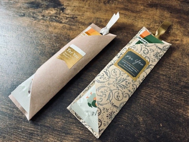 折り紙がプチギフト＆しおりに変身！