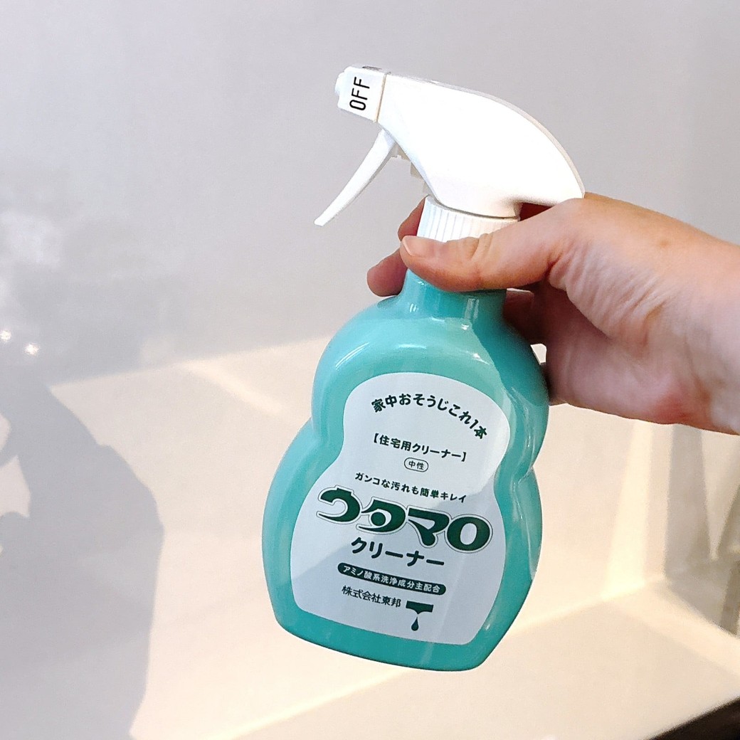 掃除に使う「ウタマロクリーナー」