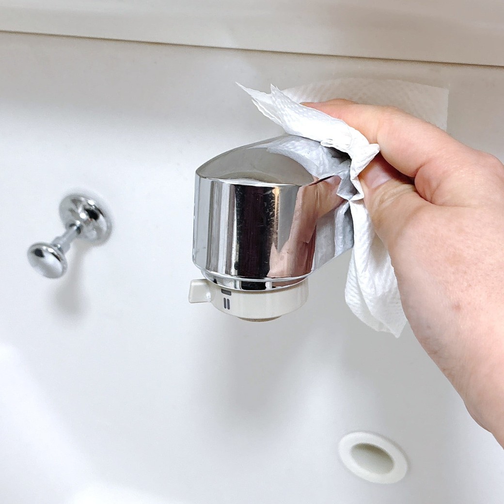 クイックルホームリセットは拭き跡が残りにくい