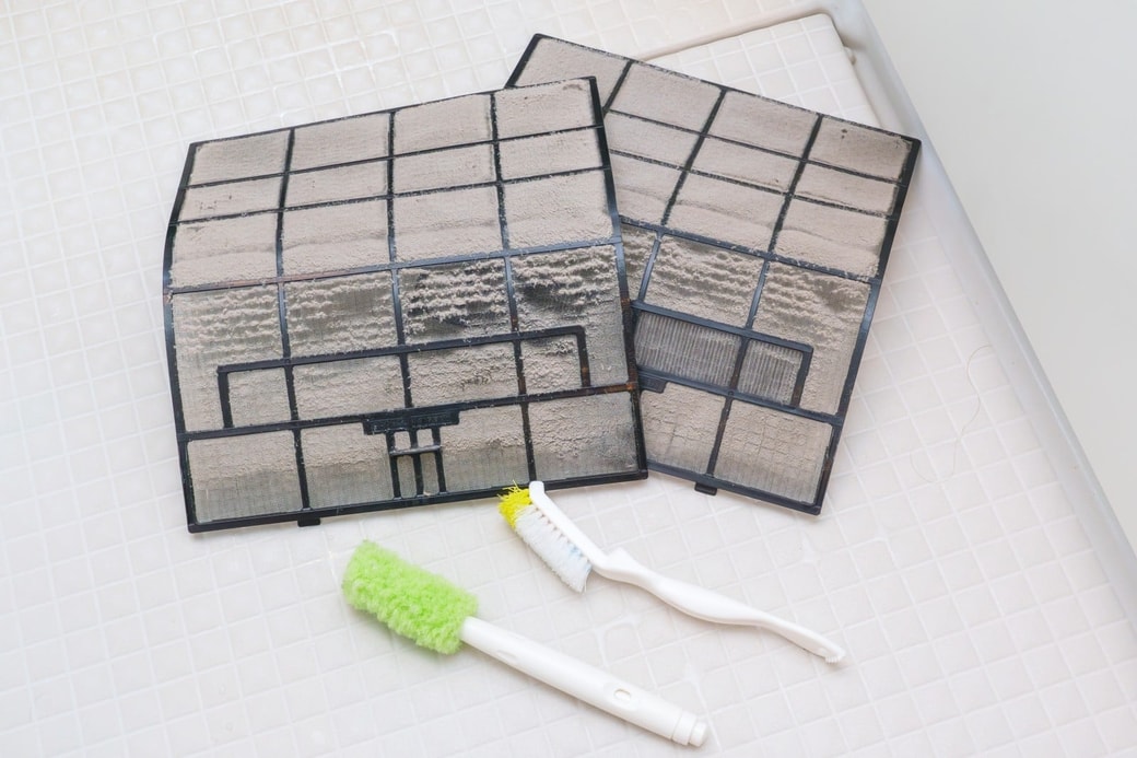 セルフ掃除できる場所①エアフィルター