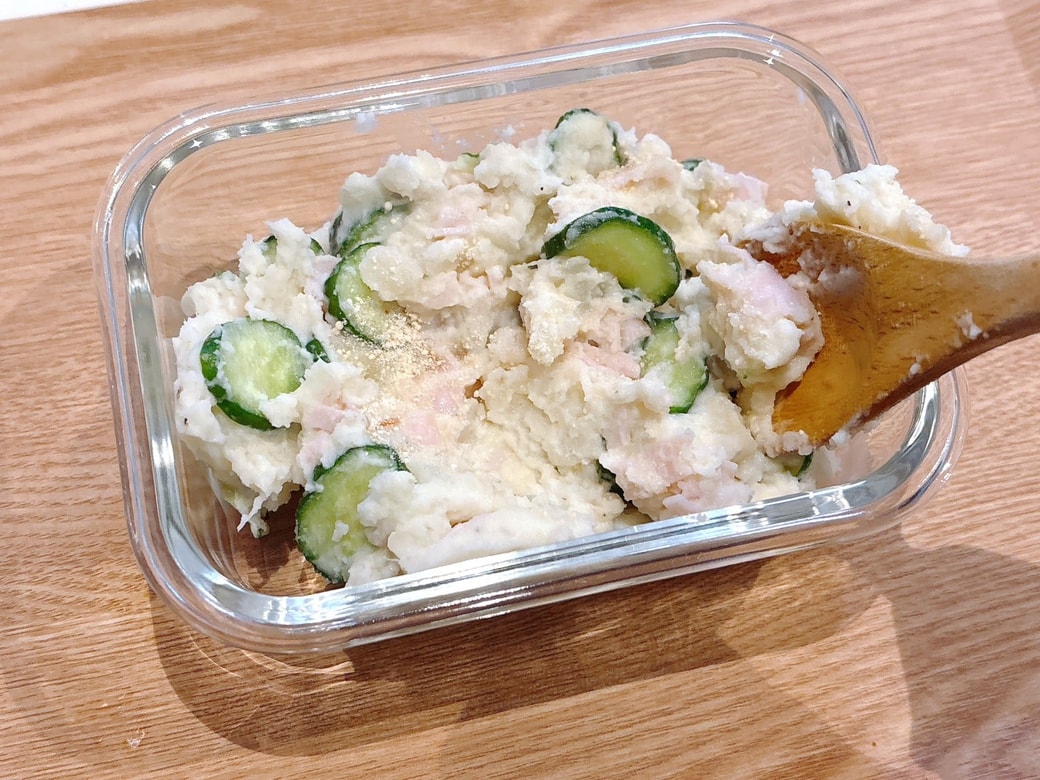 しっかり混ぜる