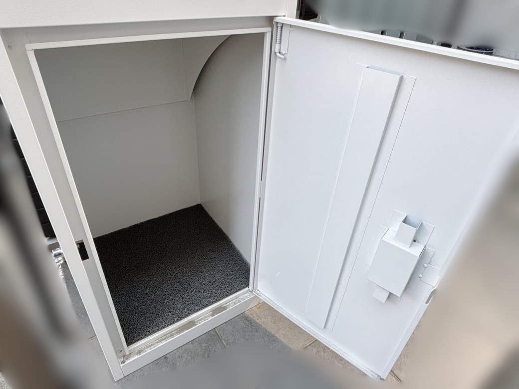 宅配ボックスは案外汚れが溜まる