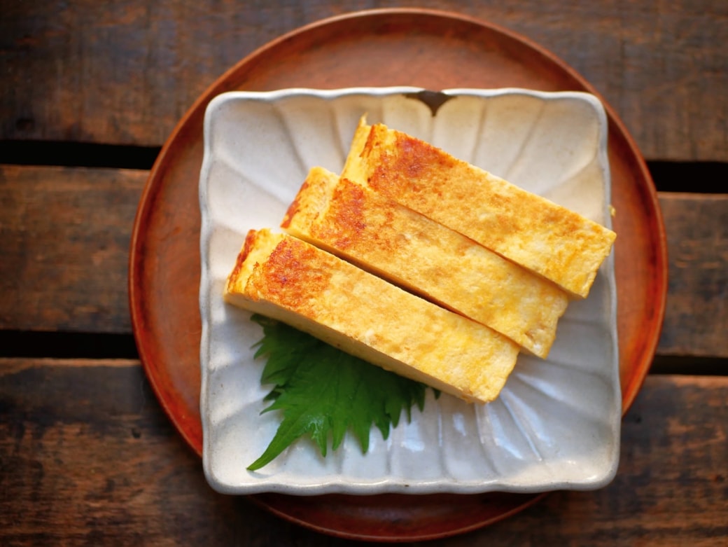 切って盛り付けたところ