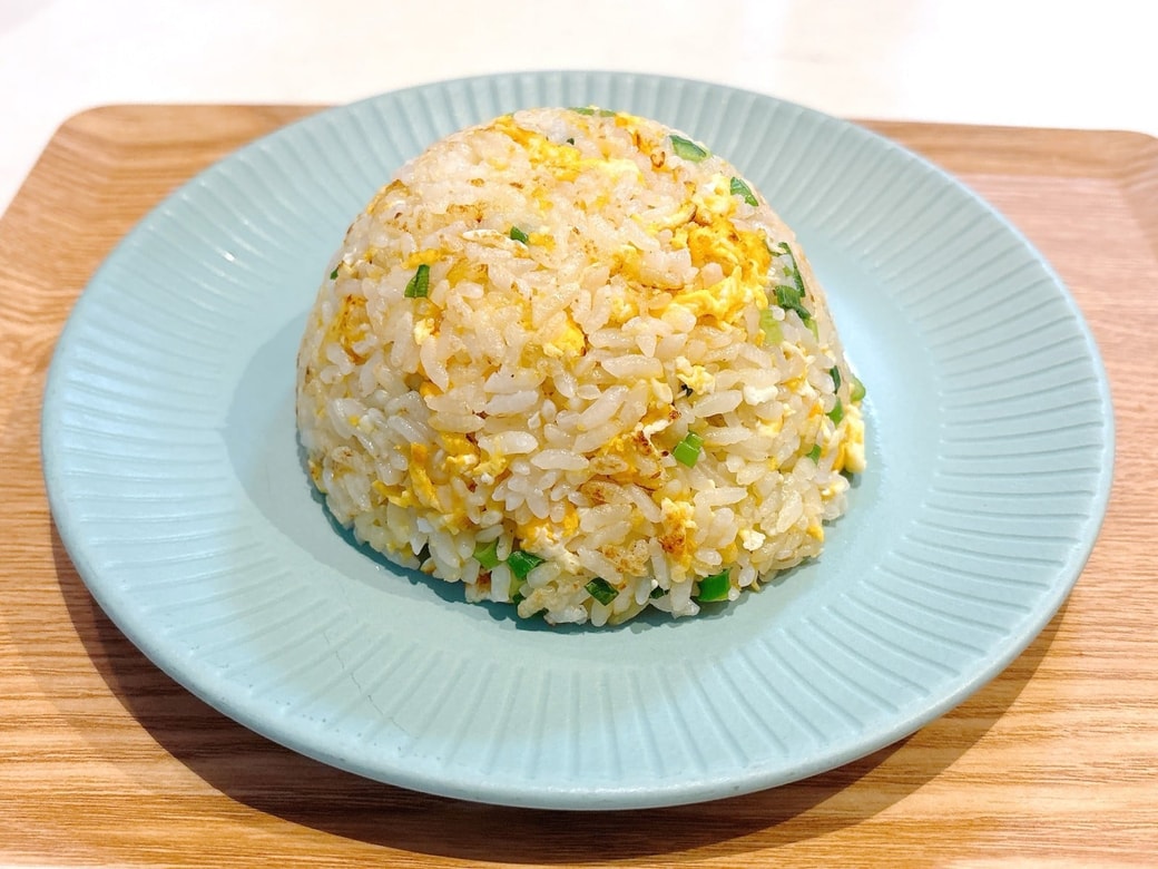 できあがった塩こうじチャーハン