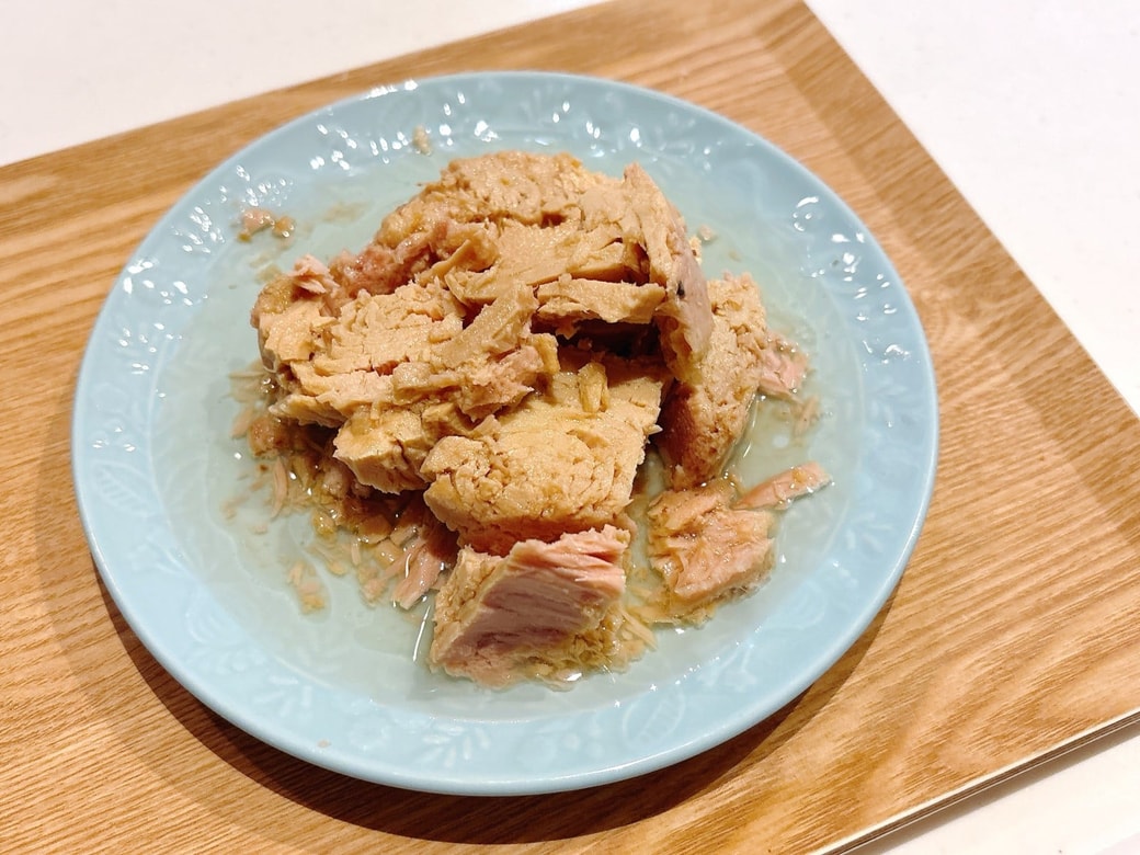 マグロにしか見えない、ゴロゴロなツナ缶