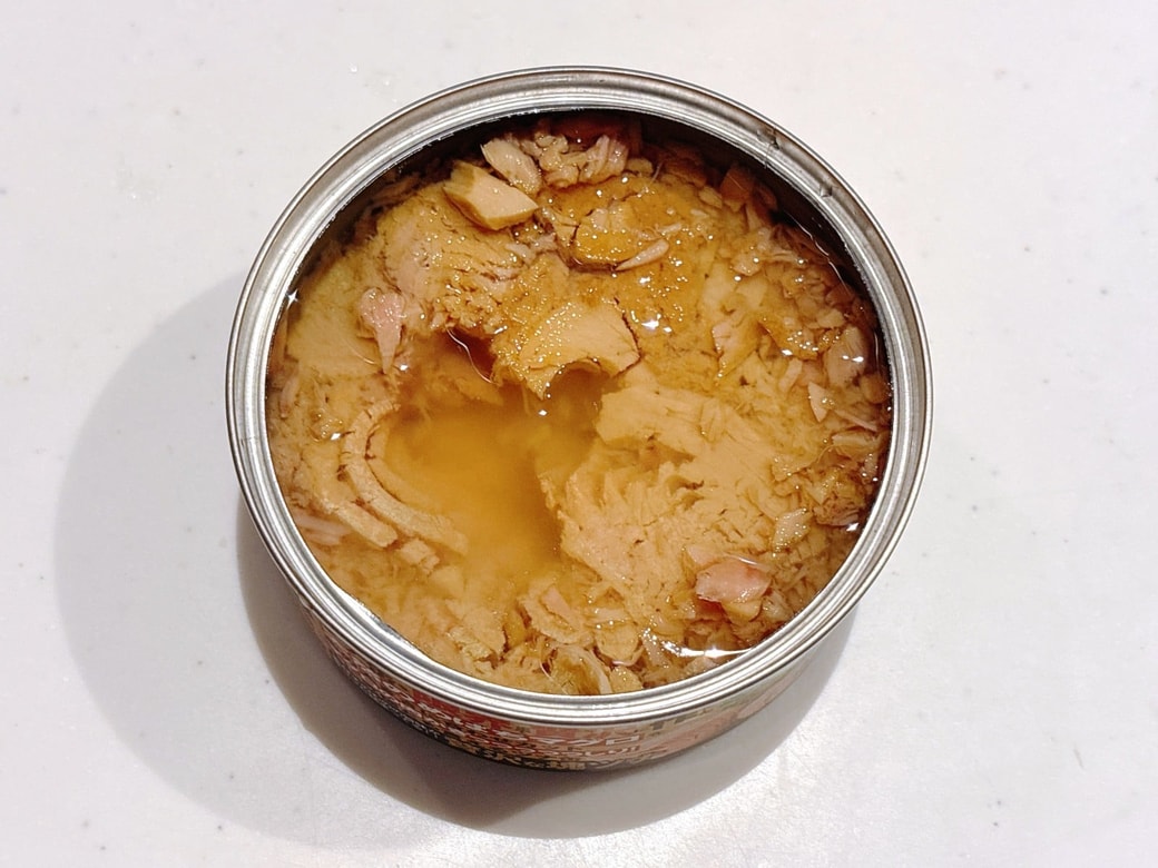 ツナがぎっしり入っている