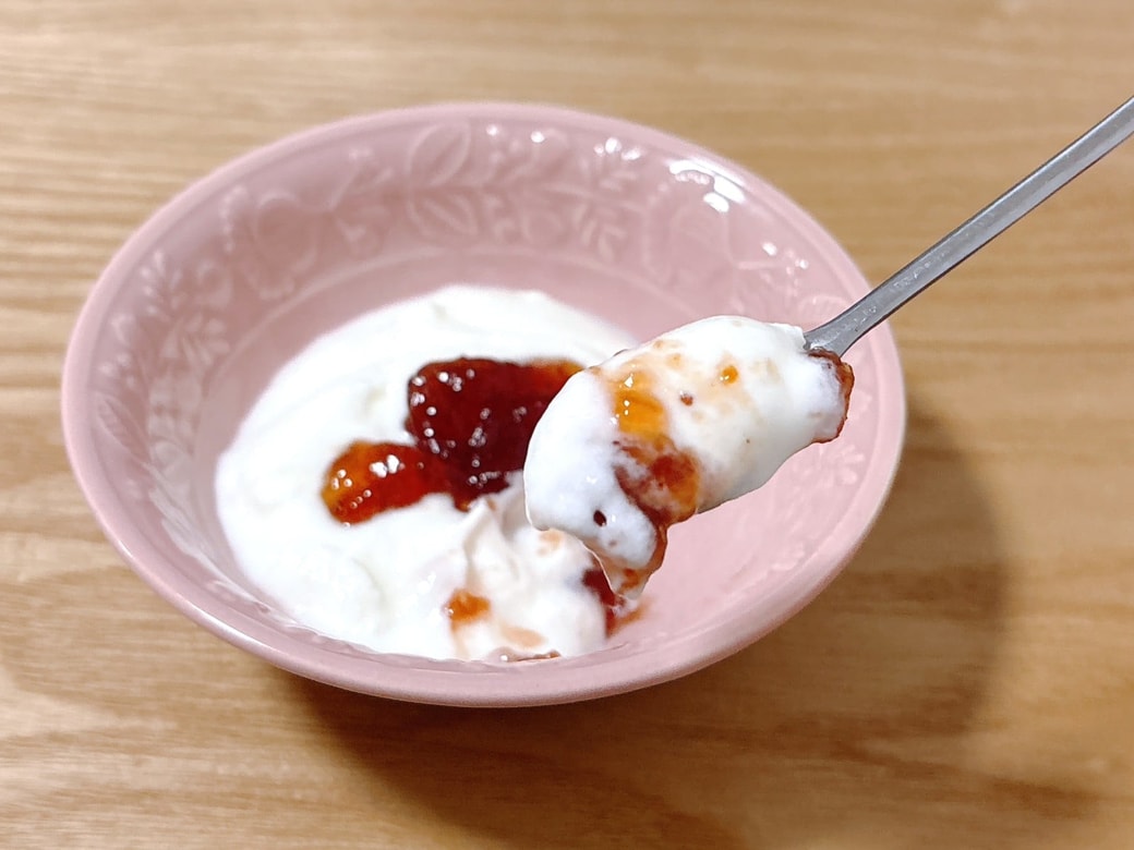 ジャムをそえても◎