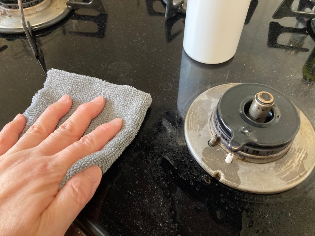 コンロ汚れの画像