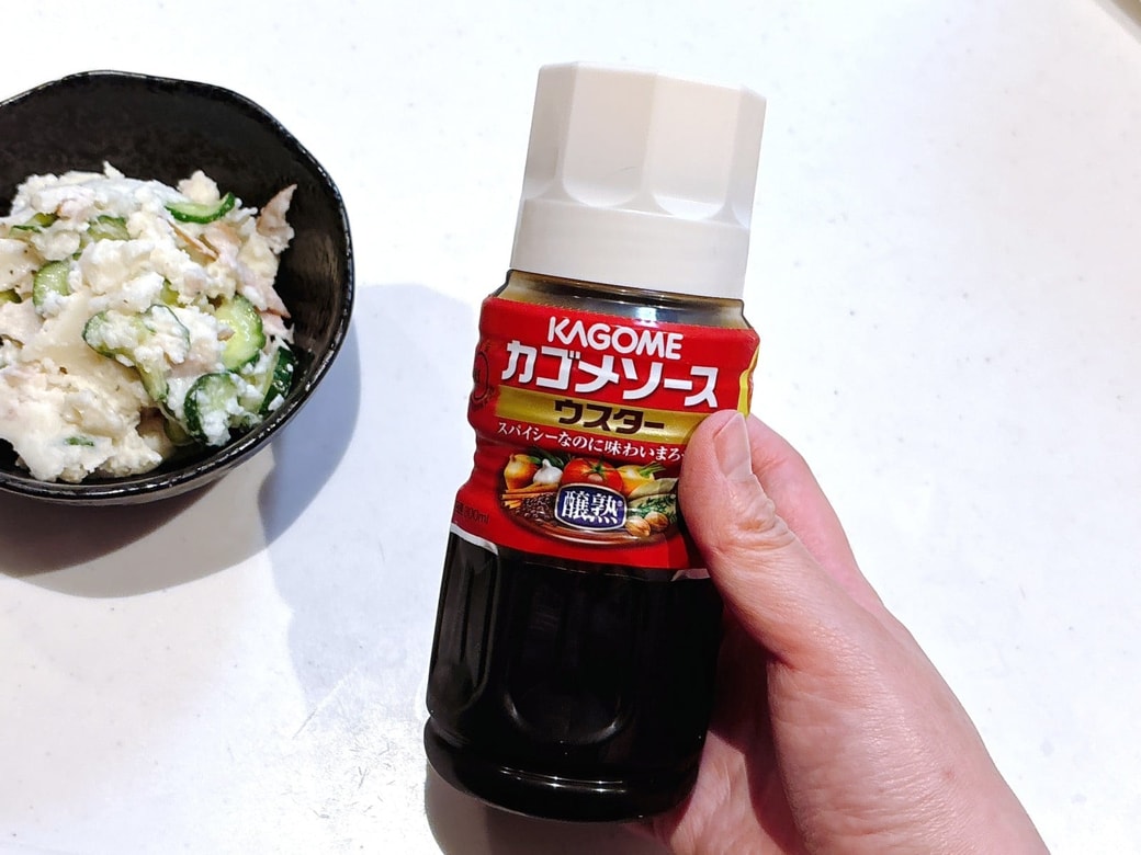 味変に使うウスターソース