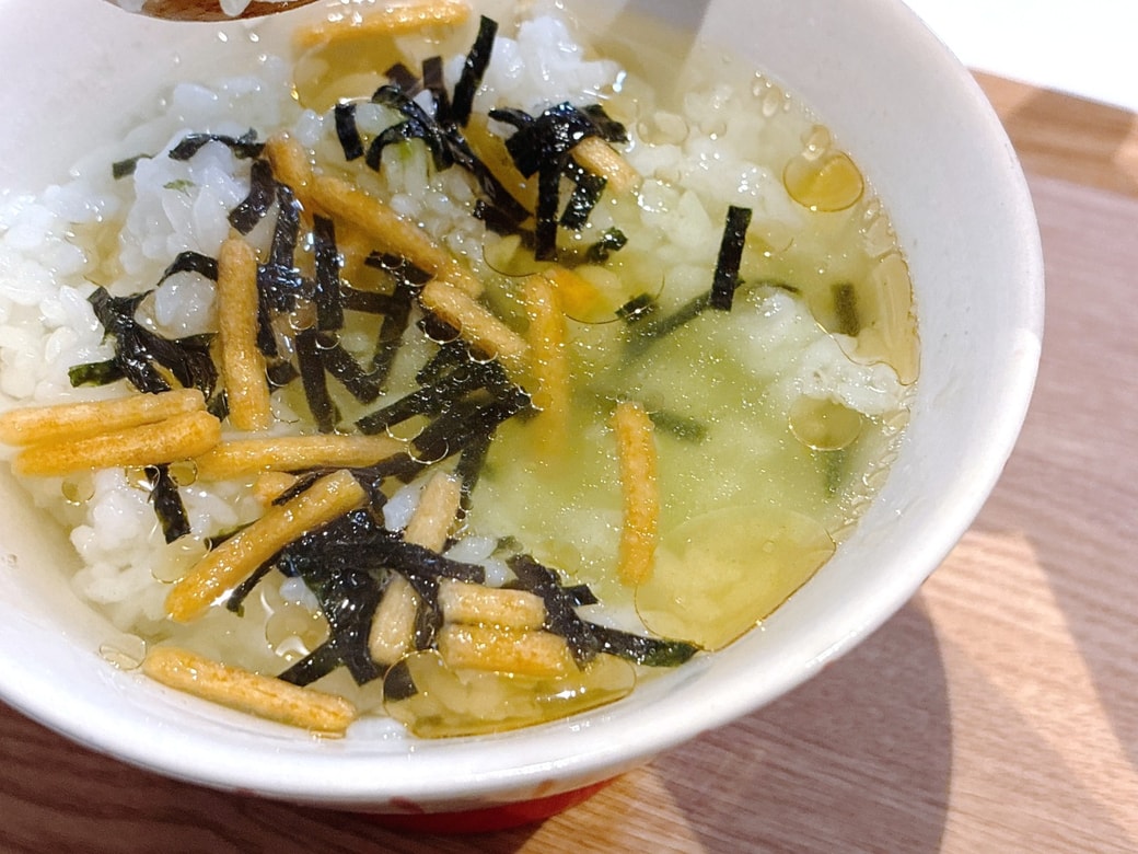 後味にコクが残る