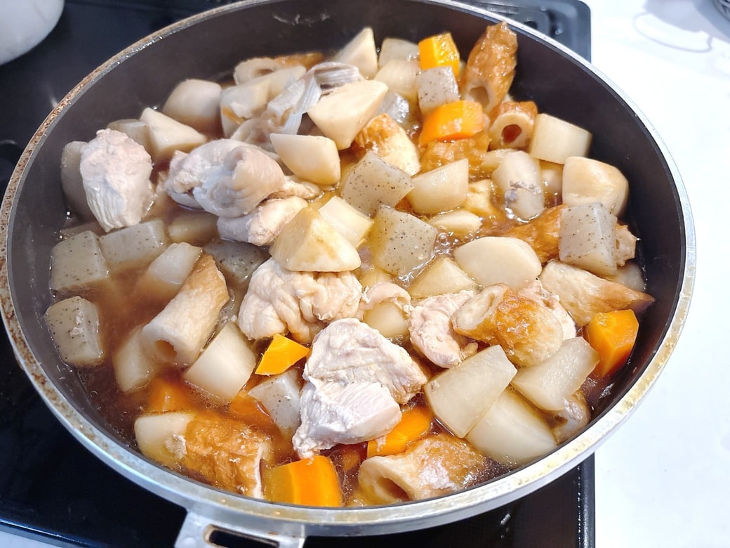 コトコトくんは具材の下に