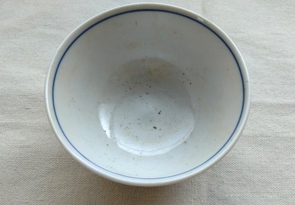 食べ終わったところ