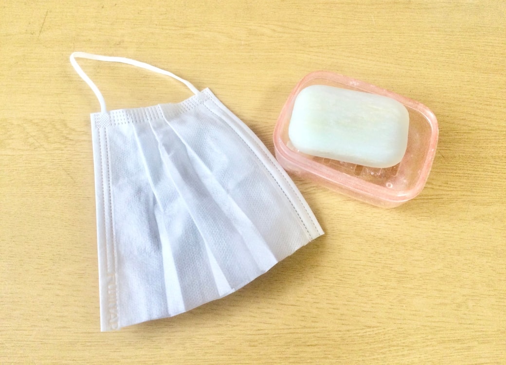 マスクと石けん