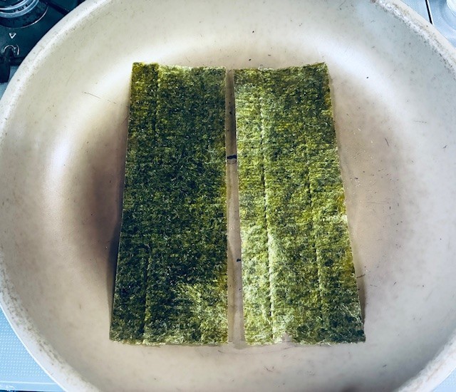 湿気た海苔レシピ
