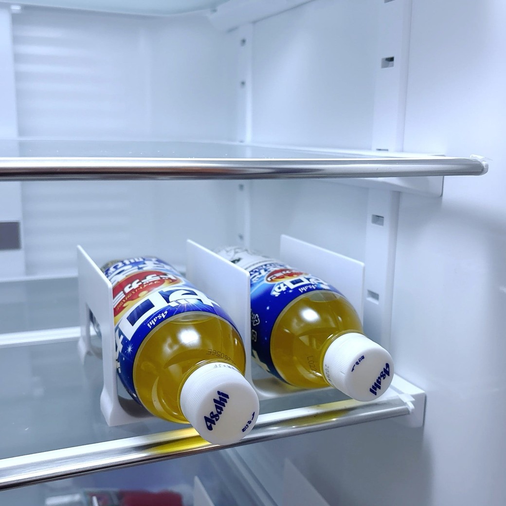 ペットボトルが転がらずに冷やせる