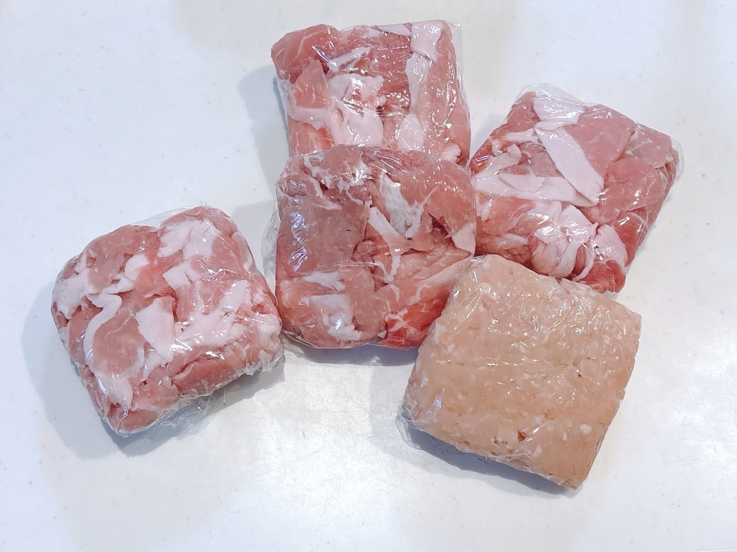 均一にラップで包める