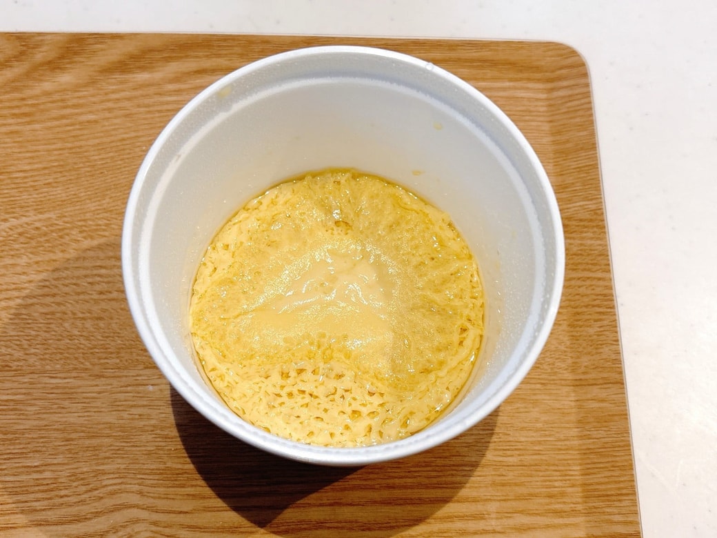 できあがった茶わん蒸し