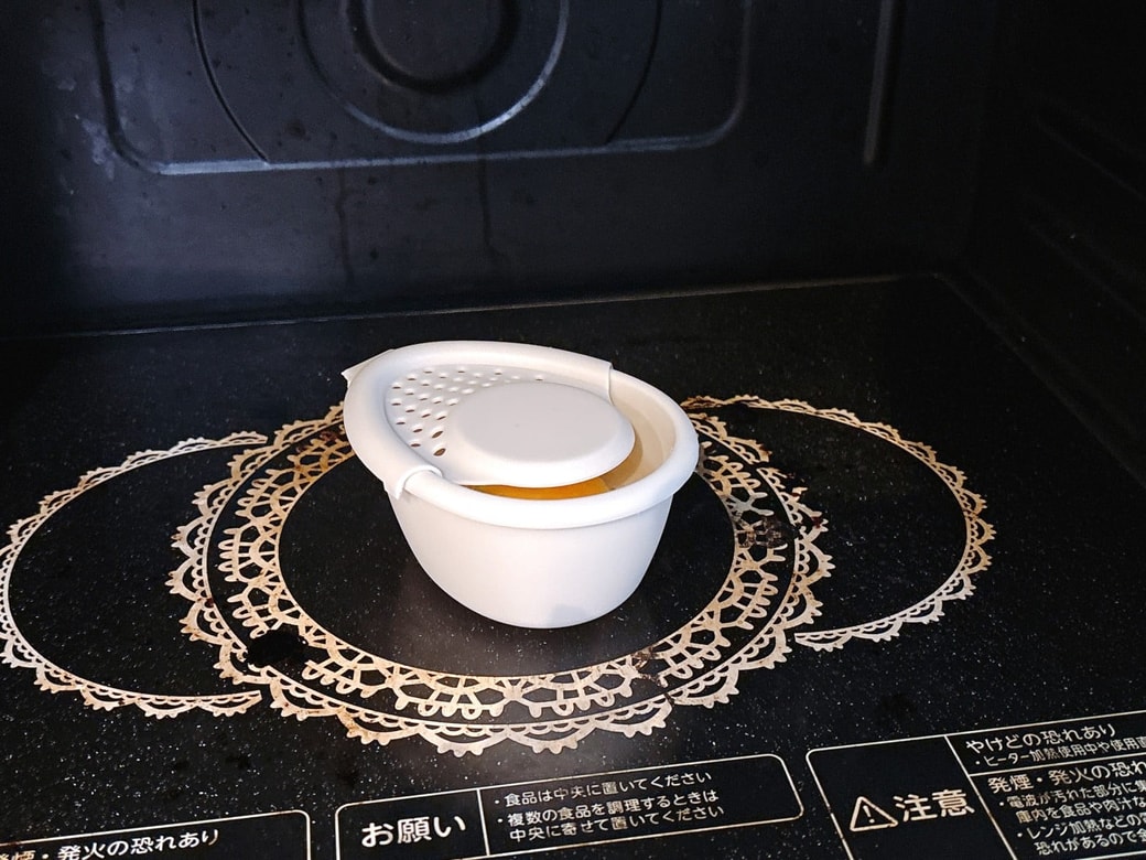 電子レンジで温める