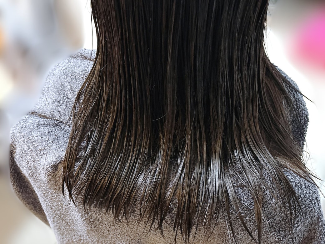 髪がサラサラに
