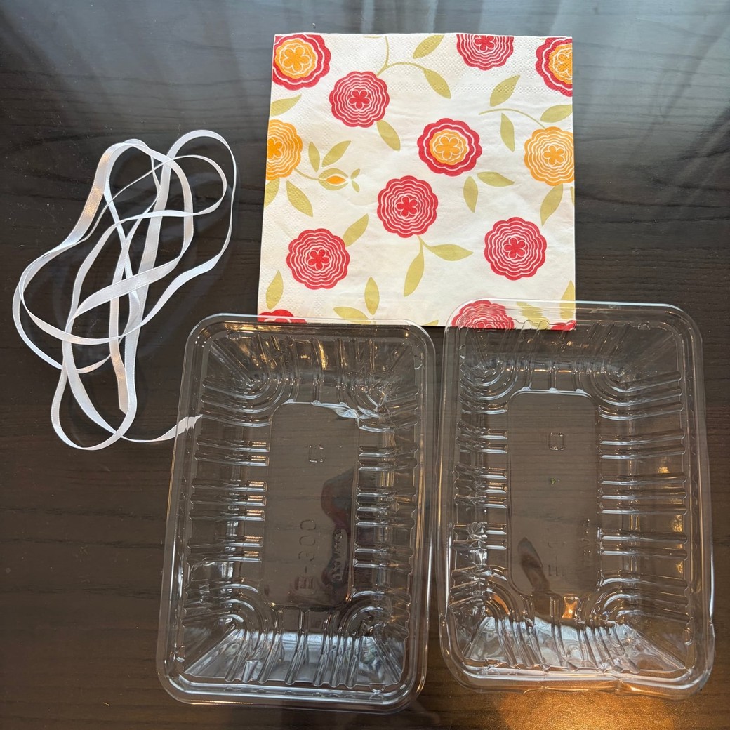 小物入れの材料の写真